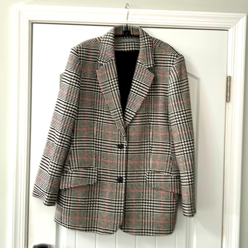 Kate hill houndstooth blazer size 16